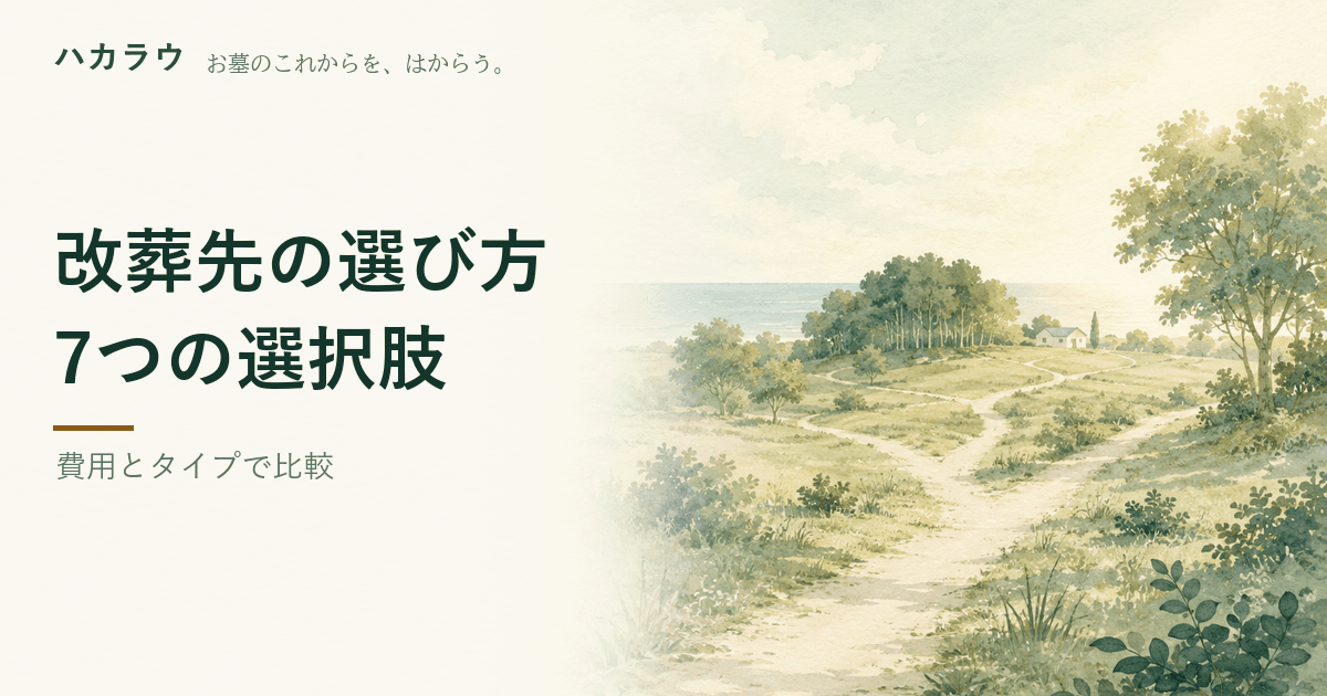 墓じまい後の遺骨はどうする|記事の要点を1枚にまとめた図版