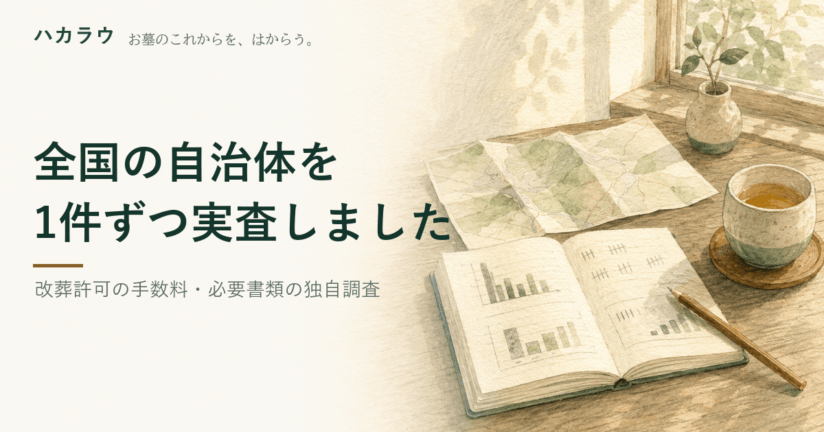 【調査】手数料、約66%の自治体は記載なし